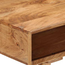 vidaXL tömör akácfa íróasztal 110x50x76 cm