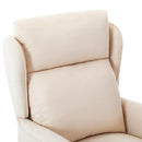vidaXL Fotel ágy Krém 66.5 x 94 x 101.5 cm Poliészter
