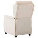 vidaXL Fotel ágy Krém 66.5 x 94 x 101.5 cm Poliészter