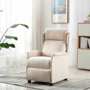 vidaXL Fotel ágy Krém 66.5 x 94 x 101.5 cm Poliészter