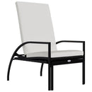 vidaXL 2 db fekete polyrattan napozóágy lábtartóval