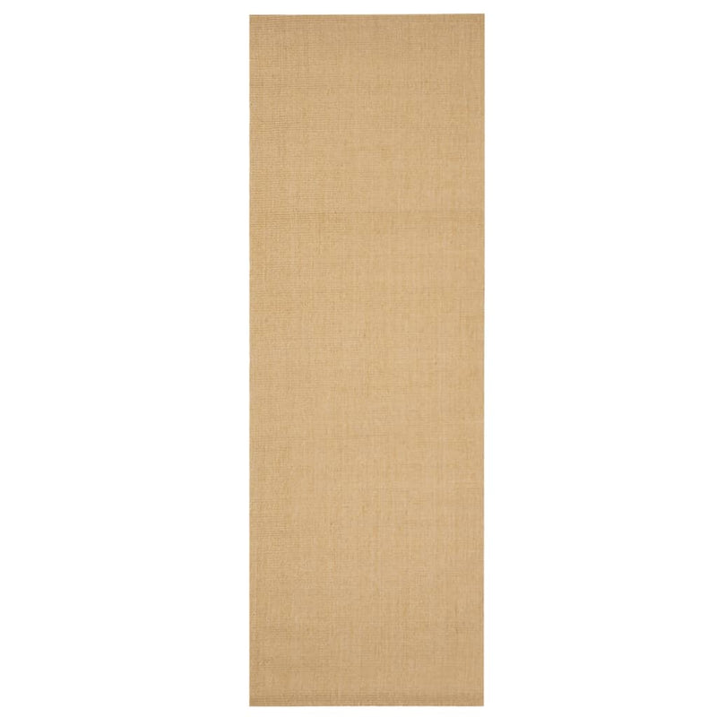 vidaXL természetes szizálszőnyeg 66x200 cm