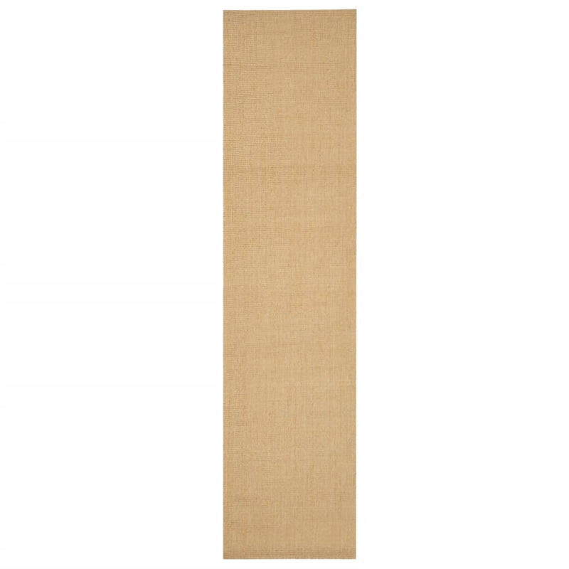 vidaXL természetes szizálszőnyeg 80x350 cm