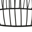 vidaXL tömör újrahasznosított fa dohányzóasztal Ø68 cm