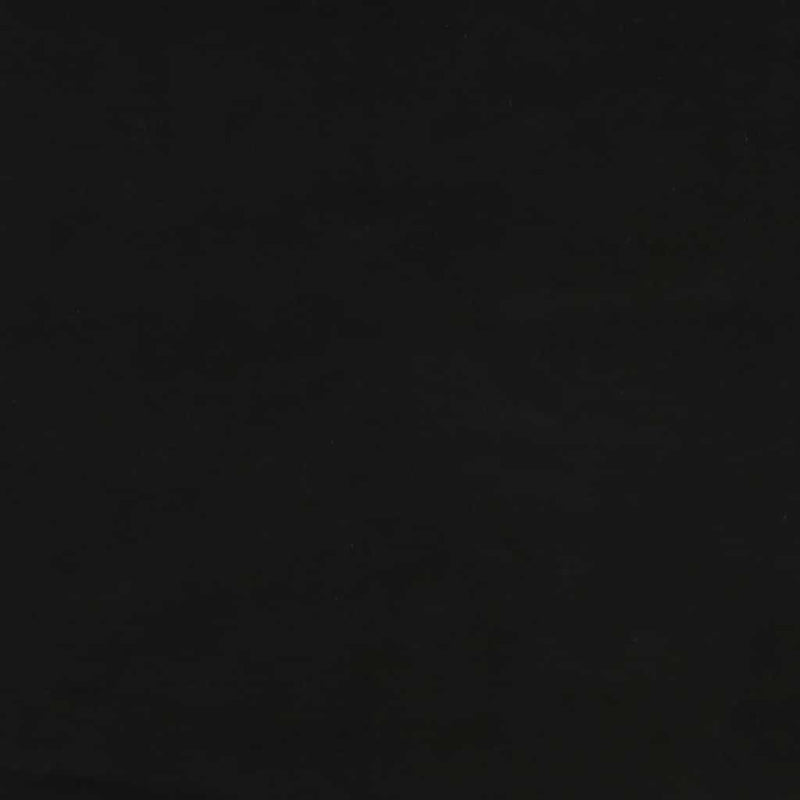 vidaXL fekete kerek bársonyülőke