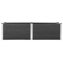 vidaXL szürke WPC kerti magaságyás 200 x 50 x 54 cm