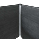 vidaXL szürke WPC kerti magaságyás 200 x 50 x 54 cm