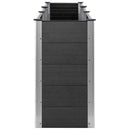 vidaXL szürke WPC kerti magaságyás 200 x 50 x 91 cm