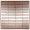 vidaXL barna WPC lamellás kerítés 180 x 180 cm