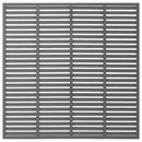 vidaXL szürke WPC lamellás kerítés 180 x 180 cm