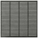 vidaXL sötétszürke WPC lamellás kerítés 180 x 180 cm