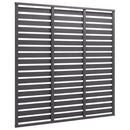 vidaXL szürke WPC kerítéspanel 180 x 180 cm