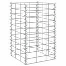 vidaXL 3 db vas gabion magaságyás 30 x 30 x 50 cm