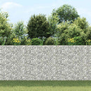 vidaXL 3 db vas gabion magaságyás 30 x 30 x 150 cm