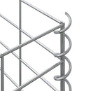 vidaXL 4 db vas gabion magaságyás 30 x 30 x 50 / 100 / 150 / 200 cm