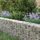 vidaXL horganyzott acél gabion magaságyás 200 x 100 x 20 cm