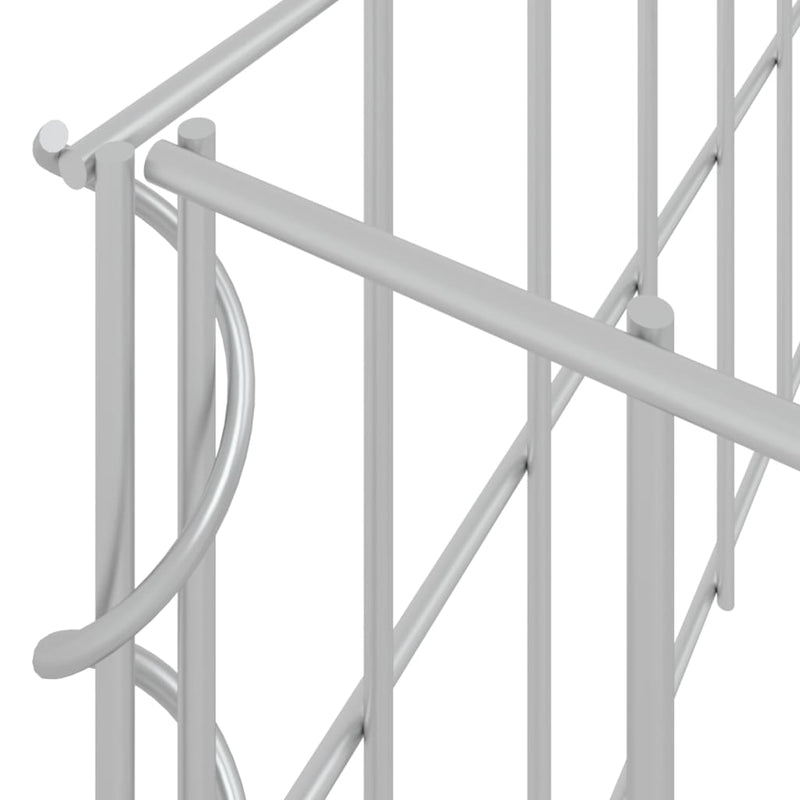 vidaXL horganyzott acél gabion magaságyás 200 x 100 x 20 cm