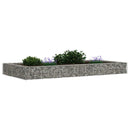 vidaXL horganyzott acél gabion magaságyás 200 x 100 x 20 cm