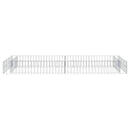 vidaXL horganyzott acél gabion magaságyás 200 x 100 x 20 cm
