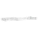 vidaXL horganyzott acél gabion magaságyás 300 x 100 x 20 cm
