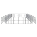 vidaXL horganyzott acél gabion magaságyás 300 x 100 x 20 cm
