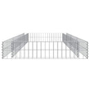 vidaXL horganyzott acél gabion magaságyás 300 x 100 x 20 cm