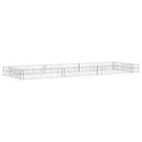 vidaXL horganyzott acél gabion magaságyás 300 x 100 x 20 cm