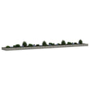 vidaXL horganyzott acél gabion magaságyás 800 x 100 x 20 cm