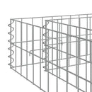 vidaXL horganyzott acél gabion magaságyás 1000 x 100 x 20 cm