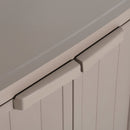 vidaXL barna PP fahatású kerti tárolószekrény 65 x 45 x 88 cm