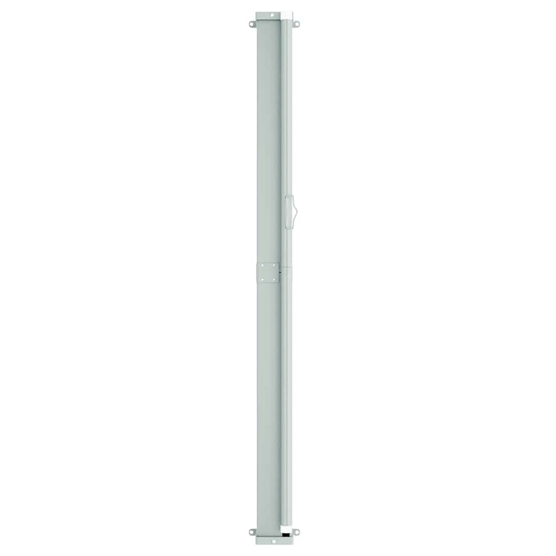 vidaXL fekete behúzható oldalsó terasznapellenző 117 x 600 cm