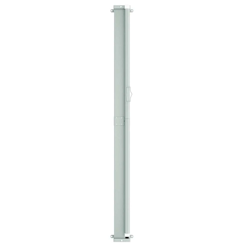 vidaXL krémszínű behúzható oldalsó terasznapellenző 117 x 600 cm