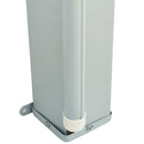 vidaXL kék behúzható oldalsó terasznapellenző 117 x 600 cm