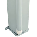 vidaXL piros behúzható oldalsó terasznapellenző 180 x 600 cm