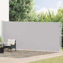 vidaXL szürke behúzható oldalsó terasznapellenző 180 x 600 cm