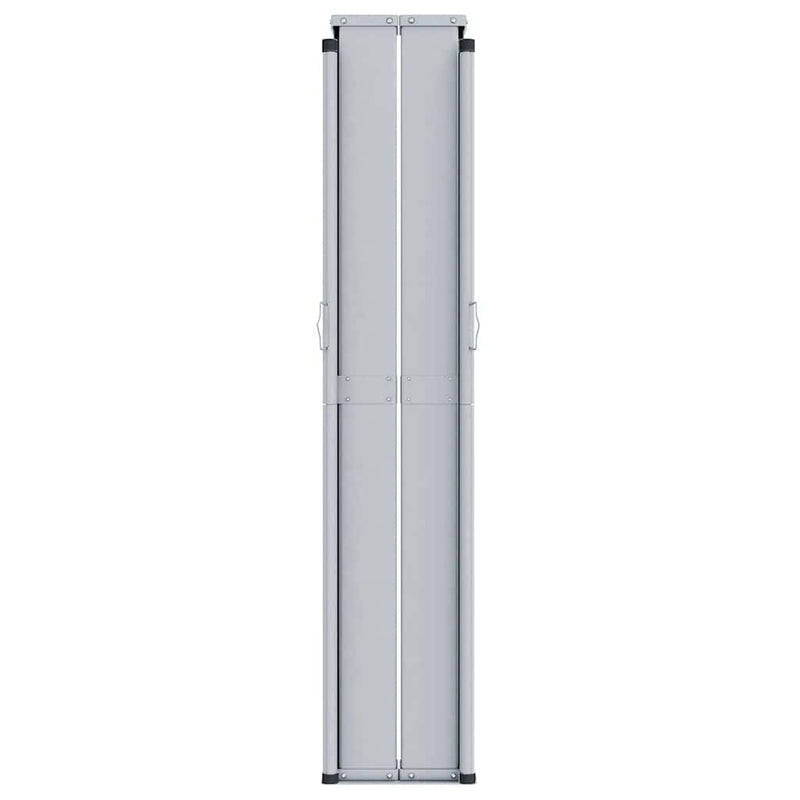 vidaXL barna behúzható oldalsó napellenző 180 x 600 cm