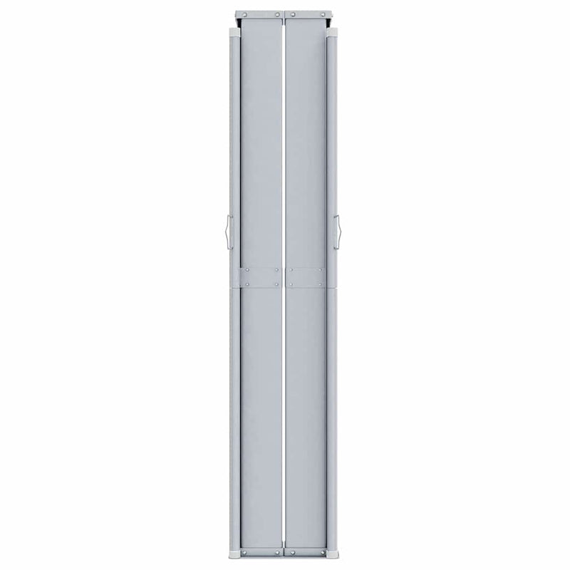 vidaXL piros behúzható oldalsó napellenző 180 x 600 cm