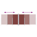 vidaXL barna behúzható oldalsó napellenző 200 x 600 cm