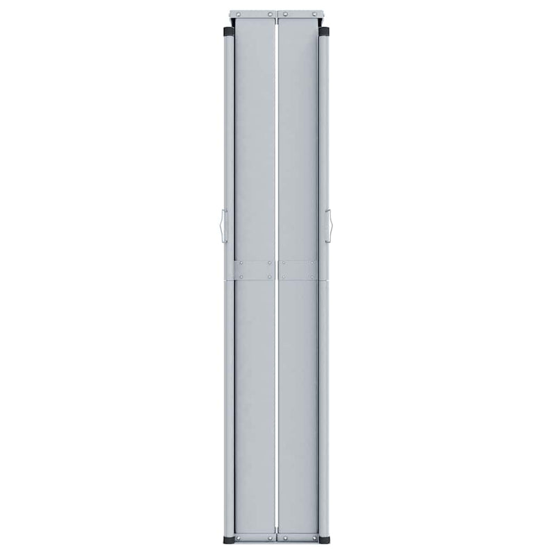 vidaXL barna behúzható oldalsó napellenző 200 x 600 cm