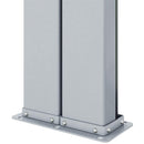 vidaXL kék behúzható oldalsó napellenző 200 x 600 cm