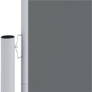 vidaXL antracitszürke behúzható oldalsó napellenző 180 x 1000 cm