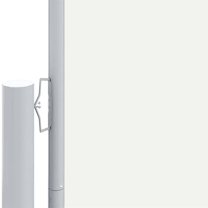 vidaXL krémszínű behúzható oldalsó napellenző 200 x 1000 cm