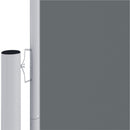 vidaXL antracitszürke behúzható oldalsó napellenző 220 x 1000 cm