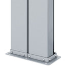 vidaXL antracitszürke behúzható oldalsó napellenző 160 x 1200 cm