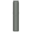 vidaXL piros behúzható oldalsó napellenző 220 x 1200 cm