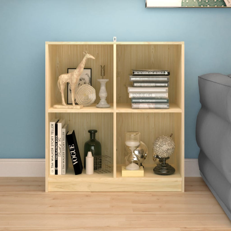 vidaXL tömör fenyőfa tálalószekrény 70 x 33 x 76 cm