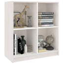 vidaXL fehér tömör fenyőfa tálalószekrény 70 x 33 x 76 cm