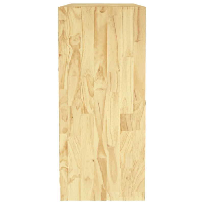 vidaXL tömör fenyőfa könyvszekrény 104 x 33 x 76 cm