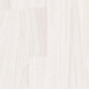 vidaXL fehér tömör fenyőfa könyvszekrény 104 x 33 x 76 cm