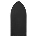 vidaXL fekete vas tükör beltéri használatra 70 x 30 cm